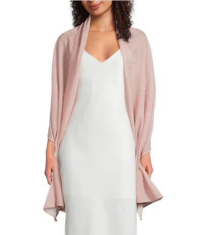 Cezanne Pleated Double Sided Evening Wrap