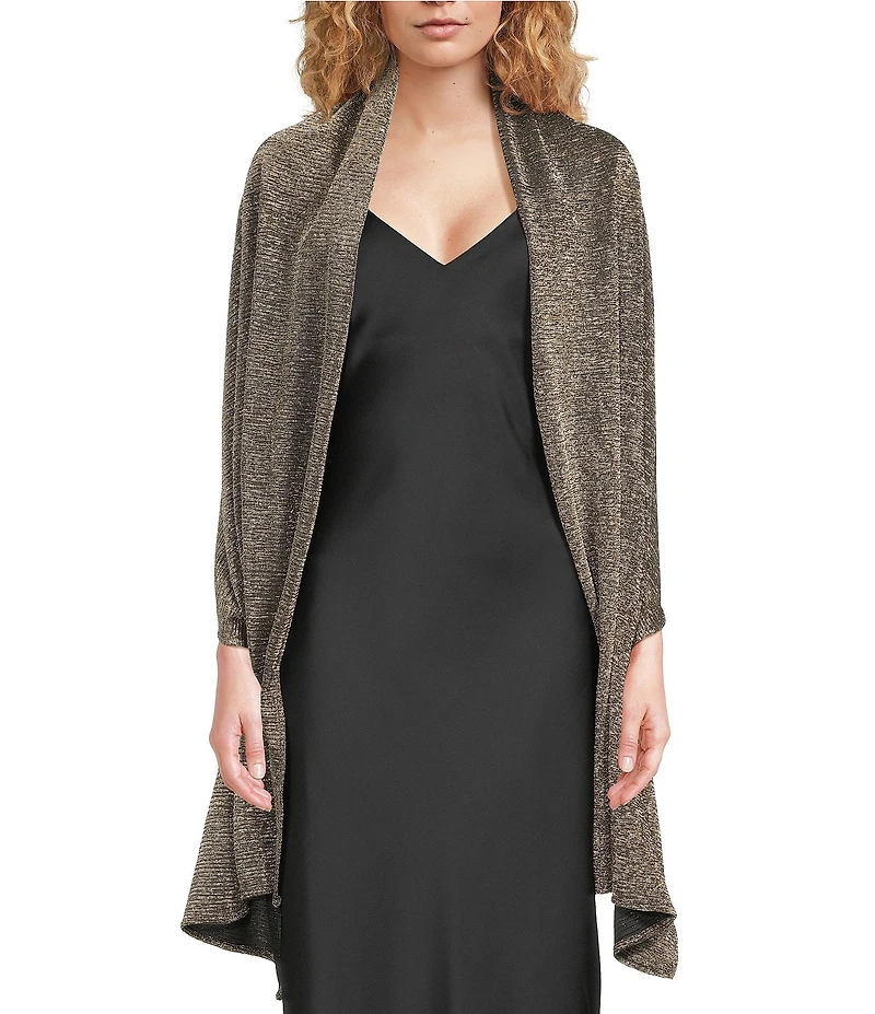 Cezanne Pleated Double Sided Evening Wrap