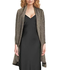 Cezanne Pleated Double Sided Evening Wrap