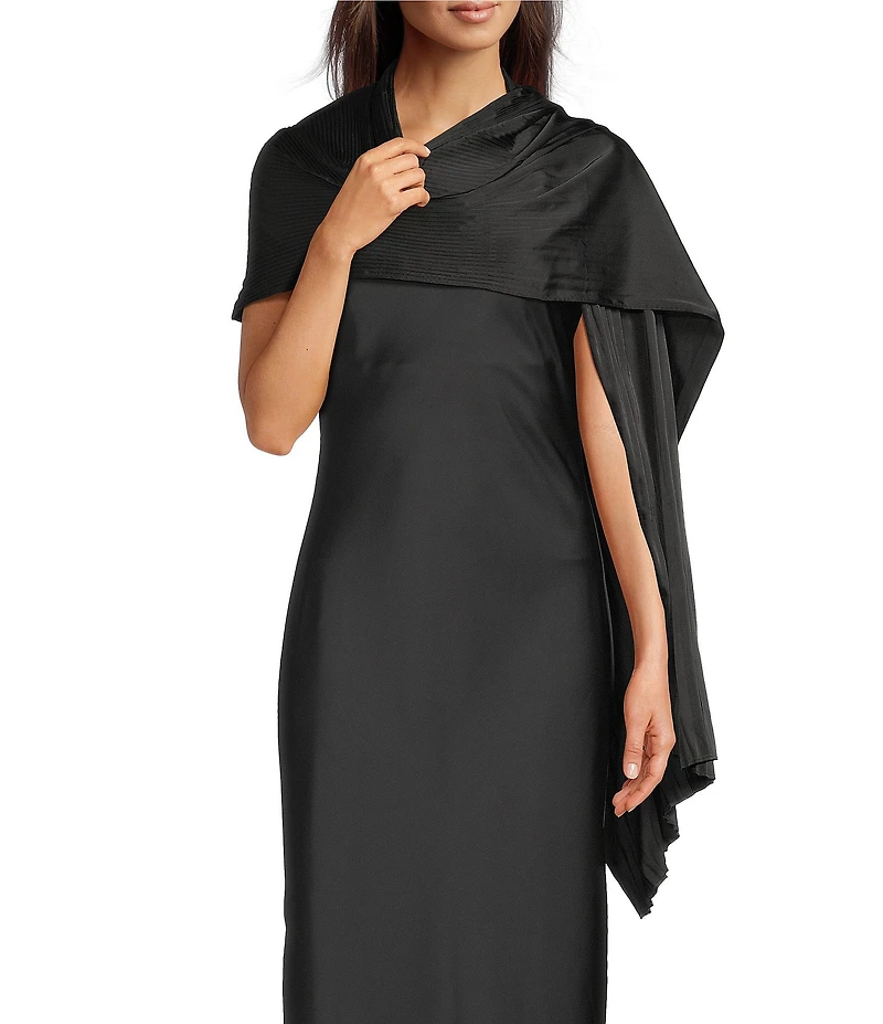 Cezanne Pleated Flutter Evening Wrap