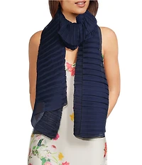 Cezanne Pleated Scarf Wrap