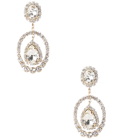 Cezanne Regina Swing Orbital Drop Earrings