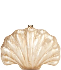 Cezanne Resort Marishell Acrylic Minaudiere Shell Clutch Bag
