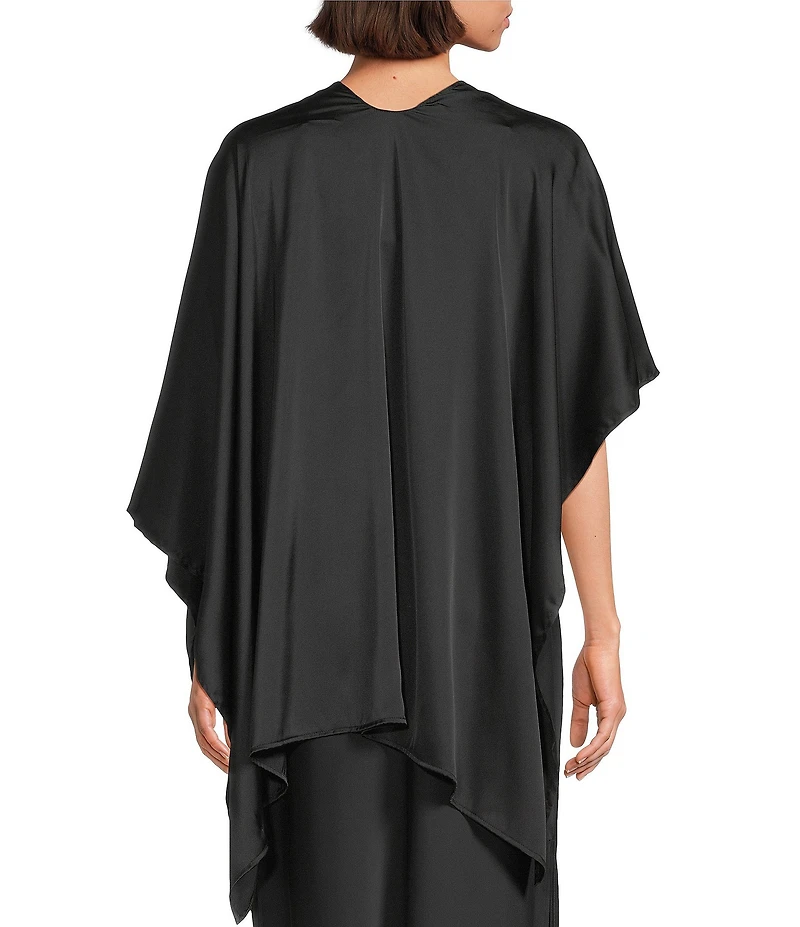 Cezanne Satin Pull Through Evening Wrap