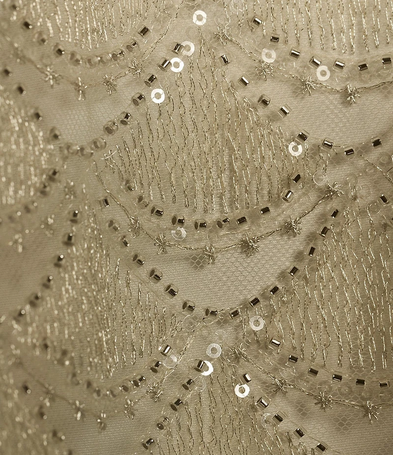 Cezanne Scallop Beads Evening Wrap
