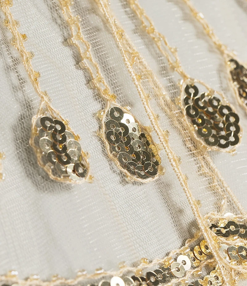 Cezanne Sequin and Bead Poncho