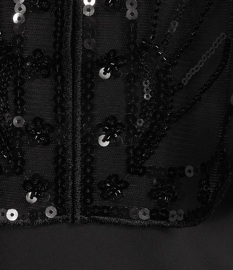 Cezanne Sequin Embellished Cape
