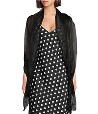 Cezanne Shine Crinkle Evening Wrap