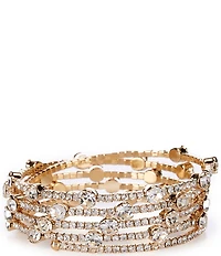 Cezanne Stone Accent Coil Bracelet