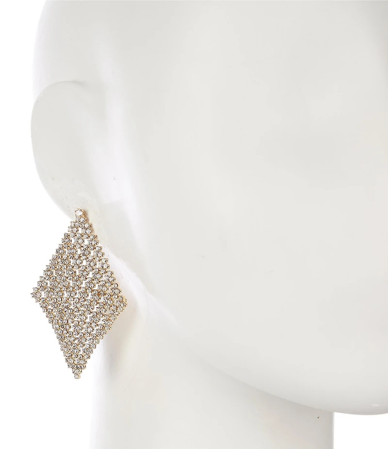 Cezanne Stone Kite Drop Earrings