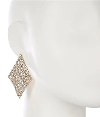 Cezanne Stone Kite Drop Earrings
