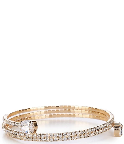 Cezanne Stone Tip Coil Bracelet