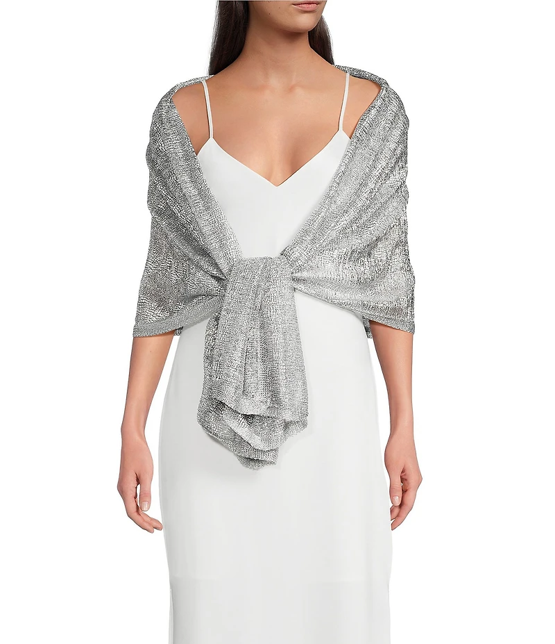 Cezanne Textured Accord Evening Wrap