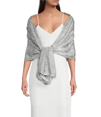 Cezanne Textured Accord Evening Wrap