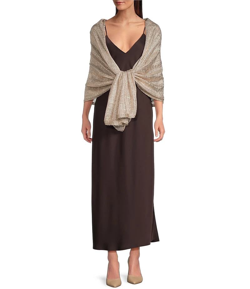 Cezanne Textured Accord Evening Wrap