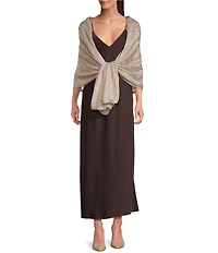 Cezanne Textured Accord Evening Wrap