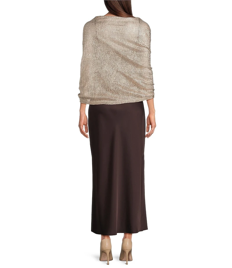 Cezanne Textured Accord Evening Wrap