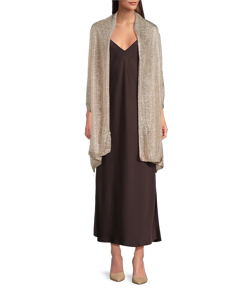 Cezanne Textured Accord Evening Wrap