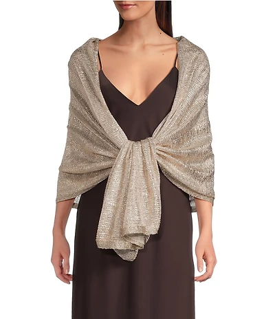 Cezanne Textured Accord Evening Wrap