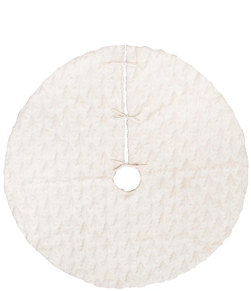 C&f Home Frosted Tree Tree Skirt