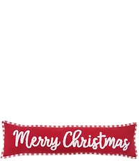 C&F Home Holiday Collection Merry Christmas Lumbar Pillow