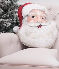 C&F Home Holiday Collection Vintage Santa Shaped Throw Pillow