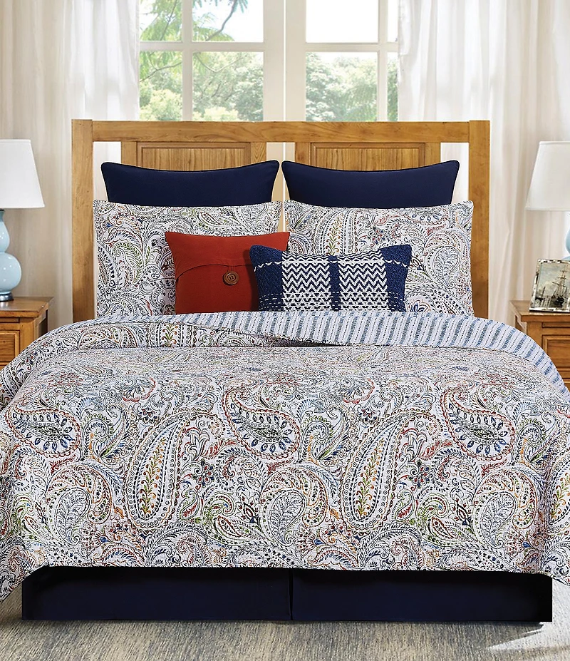 C&F Home Payton Paisley Reversible Quilt Mini Set