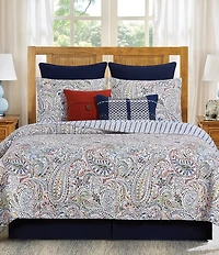 C&F Home Payton Paisley Reversible Quilt Mini Set