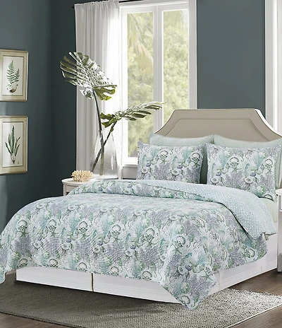 C&F Home Shoreline Water Reversible Quilt Mini Set