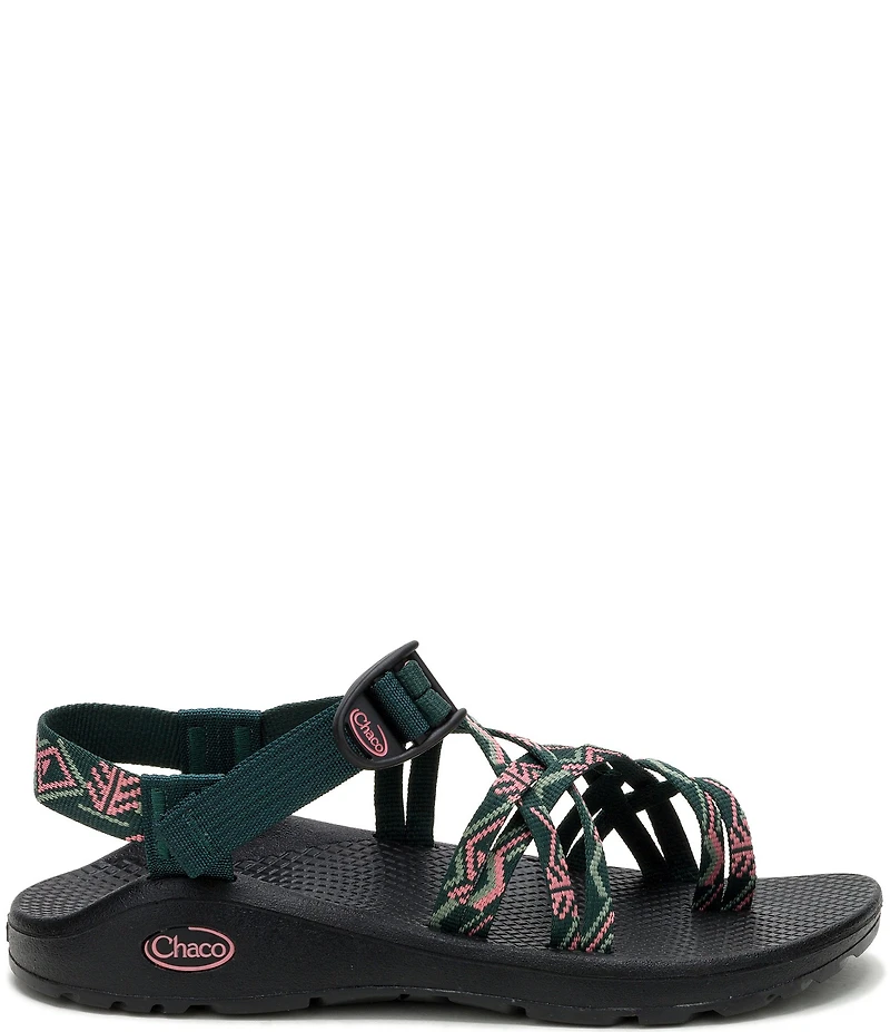 Chaco Women's ZX/2 Cloud Jacquard Dual Adjustable Straps Cushioned Toe Loop Sandals