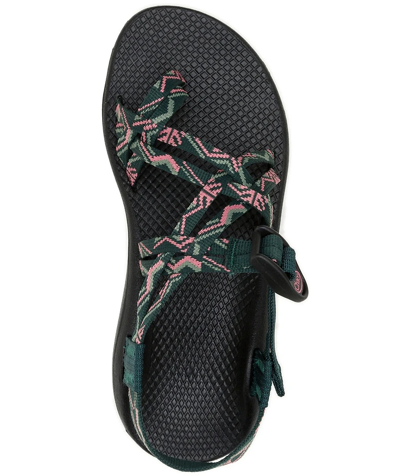 Chaco Women's ZX/2 Cloud Jacquard Dual Adjustable Straps Cushioned Toe Loop Sandals