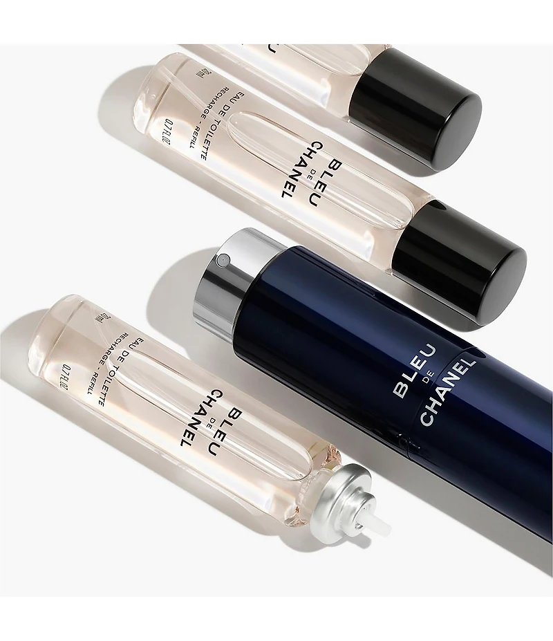 CHANEL BLEU DE CHANEL EAU DE TOILETTE REFILLABLE TRAVEL SPRAY
