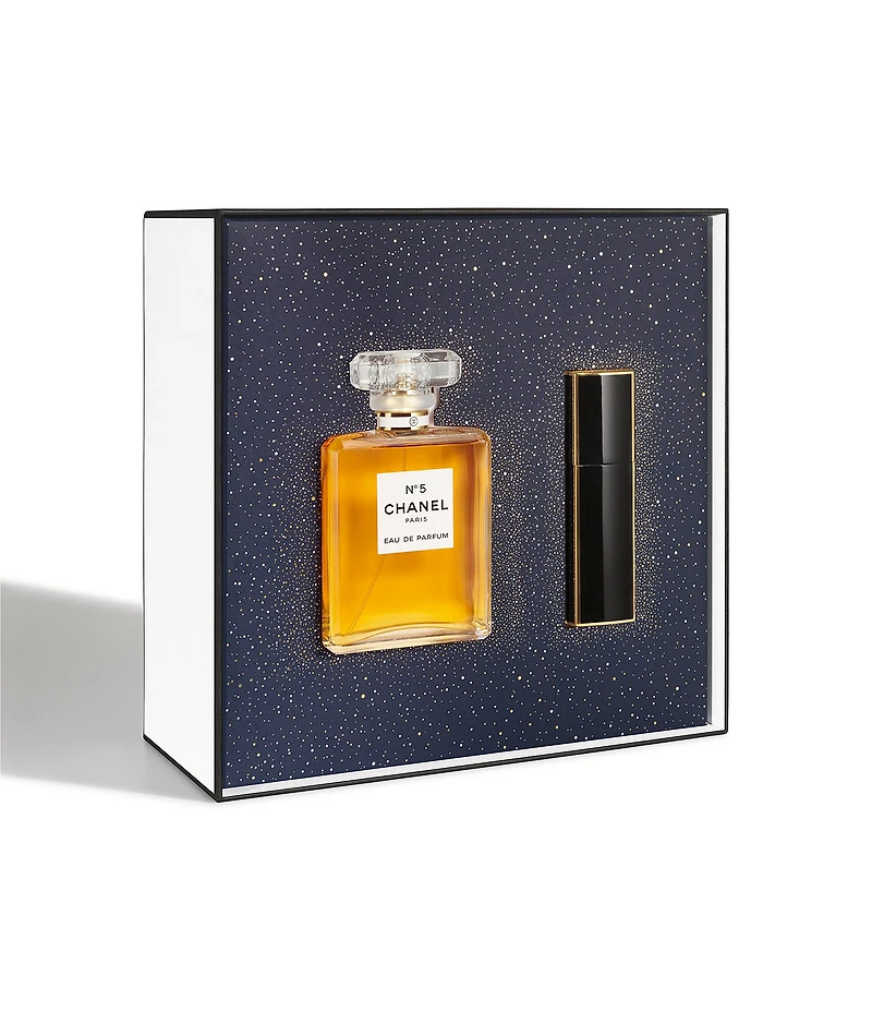 CHANEL N°5 3.4 OZ. EAU DE PARFUM WITH TWIST AND SPRAY GIFT SET