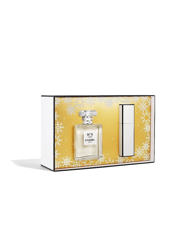 CHANEL N°5 L´EAU 1.7 OZ. EAU DE TOILETTE TWIST AND SPRAY SET