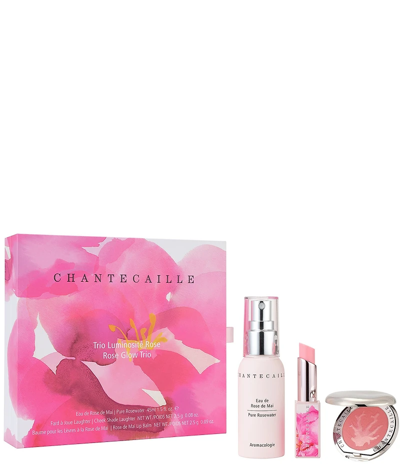 Chantecaille Rose Glow Trio Gift Set