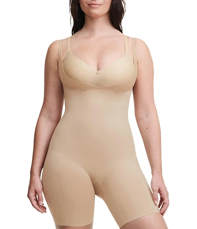 Chantelle Basic Mid-Thigh Shaping Open Bust Bodysuit