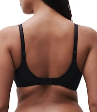 Chantelle Belle Lightweight Floral Mesh Spacer Cup Plunge Bra