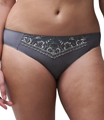 Chantelle Embroidered Lace Bikini