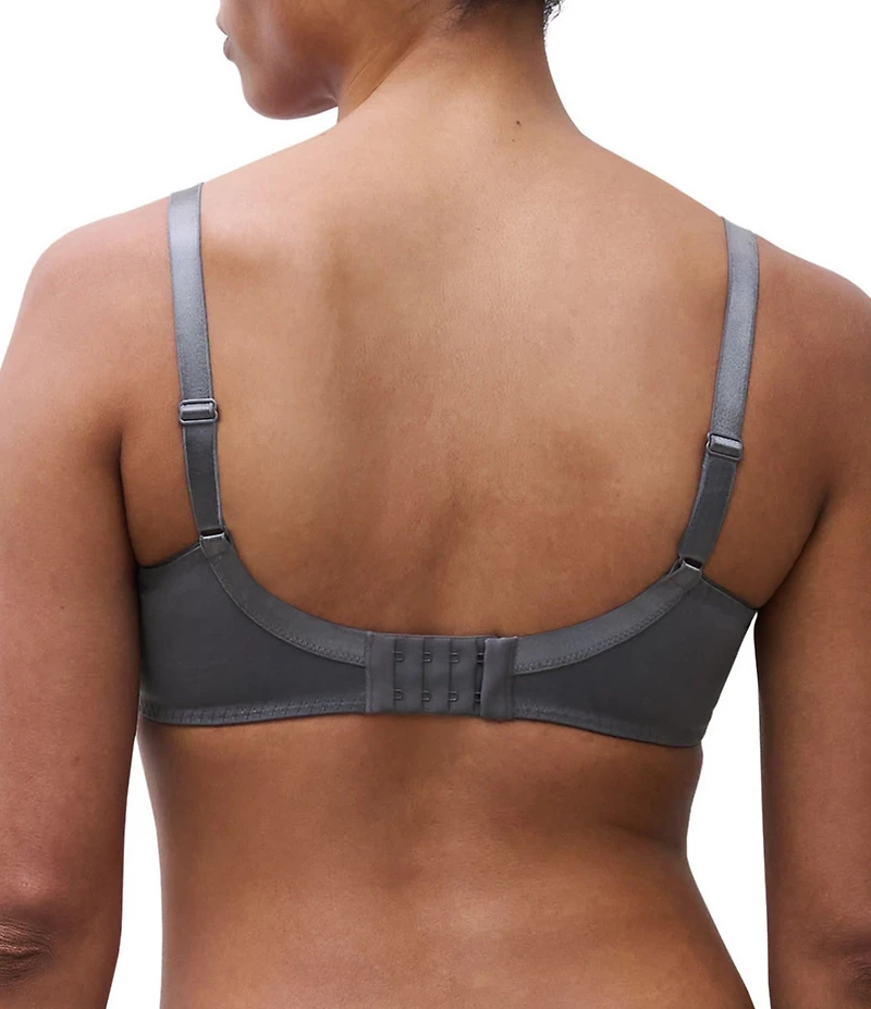 Chantelle Full Coverage Unlined Embroidered Mesh Bra