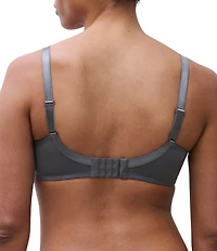Chantelle Full Coverage Unlined Embroidered Mesh Bra