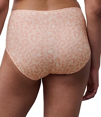 Chantelle Leopard Print Soft Stretch High Waisted Brief Panties