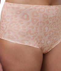 Chantelle Leopard Print Soft Stretch High Waisted Brief Panties