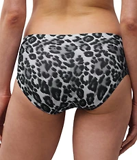 Chantelle Leopard Print Soft Stretch Hipster Panty