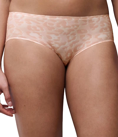Chantelle Leopard Print Soft Stretch Hipster Panty