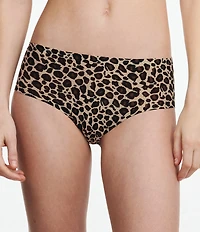 Chantelle Leopard Print Soft Stretch Hipster Panty