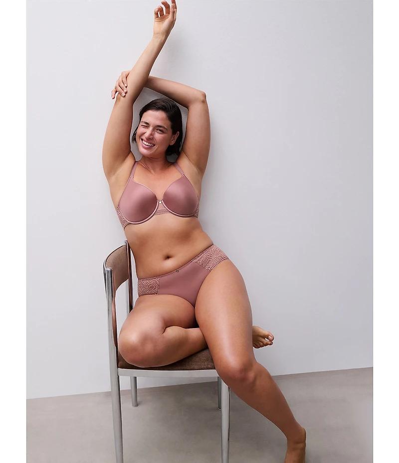 Chantelle C Jolie Memory Foam Convertible Leotard Back T-shirt Bra