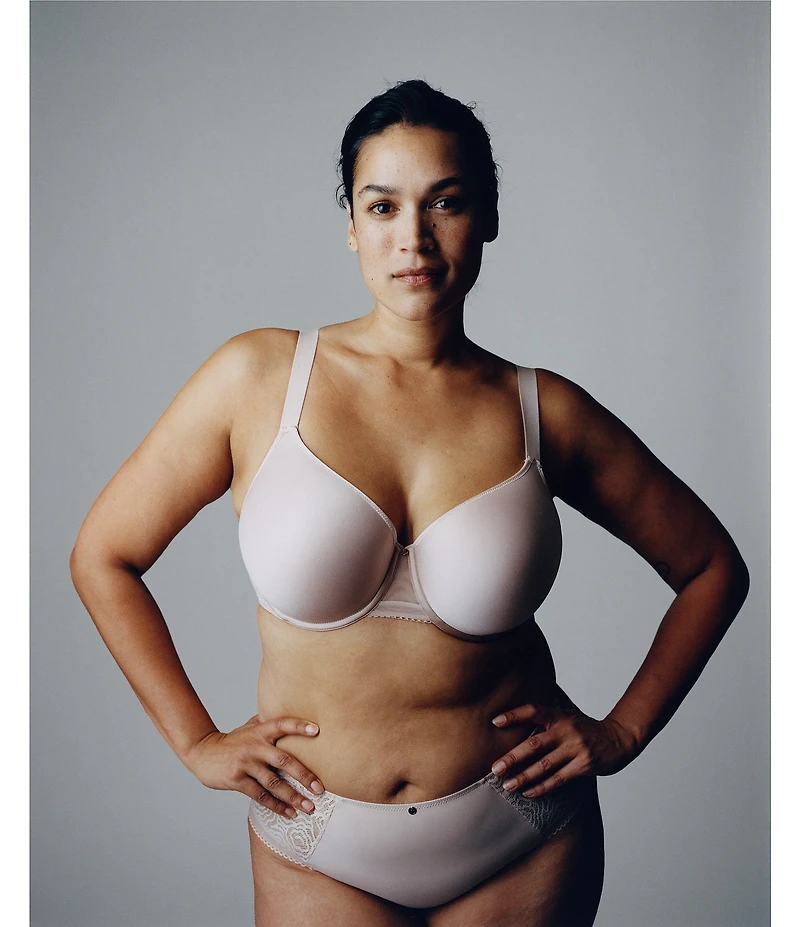 Chantelle C Jolie Memory Foam Convertible Leotard Back T-shirt Bra