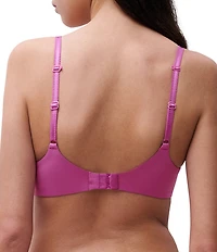 Chantelle Norah Chic Sheer Lace Detail Convertible Plunge T-Shirt Bra