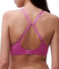 Chantelle Norah Chic Sheer Lace Detail Convertible Plunge T-Shirt Bra