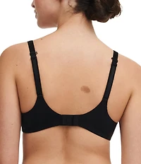 Chantelle Norah Chic Sheer Lace Detail Convertible Plunge T-Shirt Bra